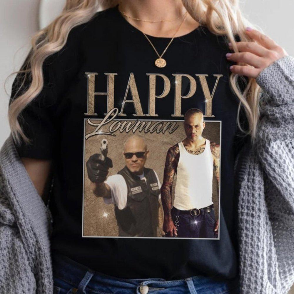 Happy Lowman David Labrava Sons Of Anarchy Fan Graphic Unisex T-Shirt